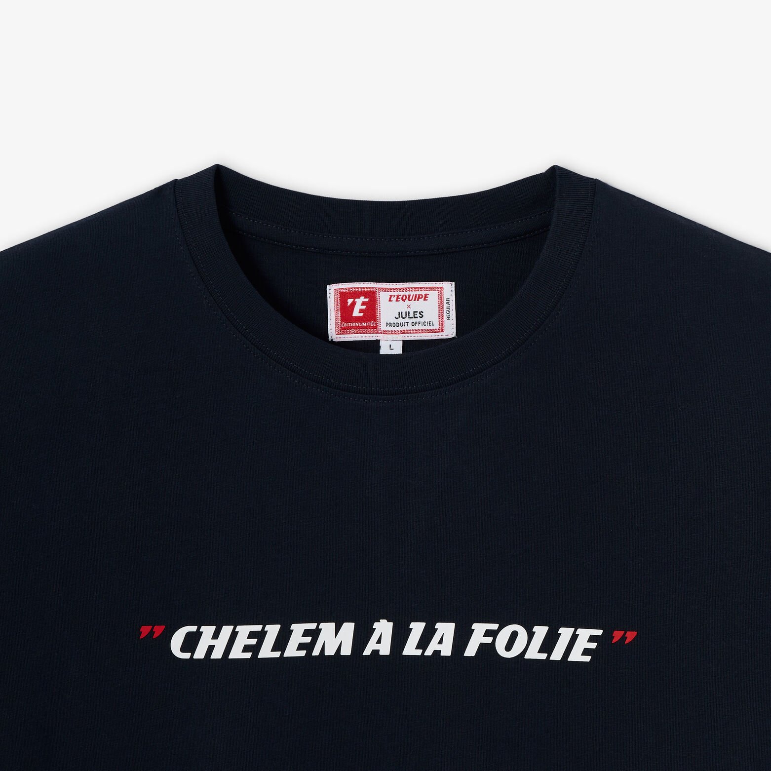 Tee shirt imprim&eacute; licence L'&Eacute;quipe