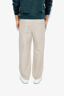 Pantalon chino large avec découpes