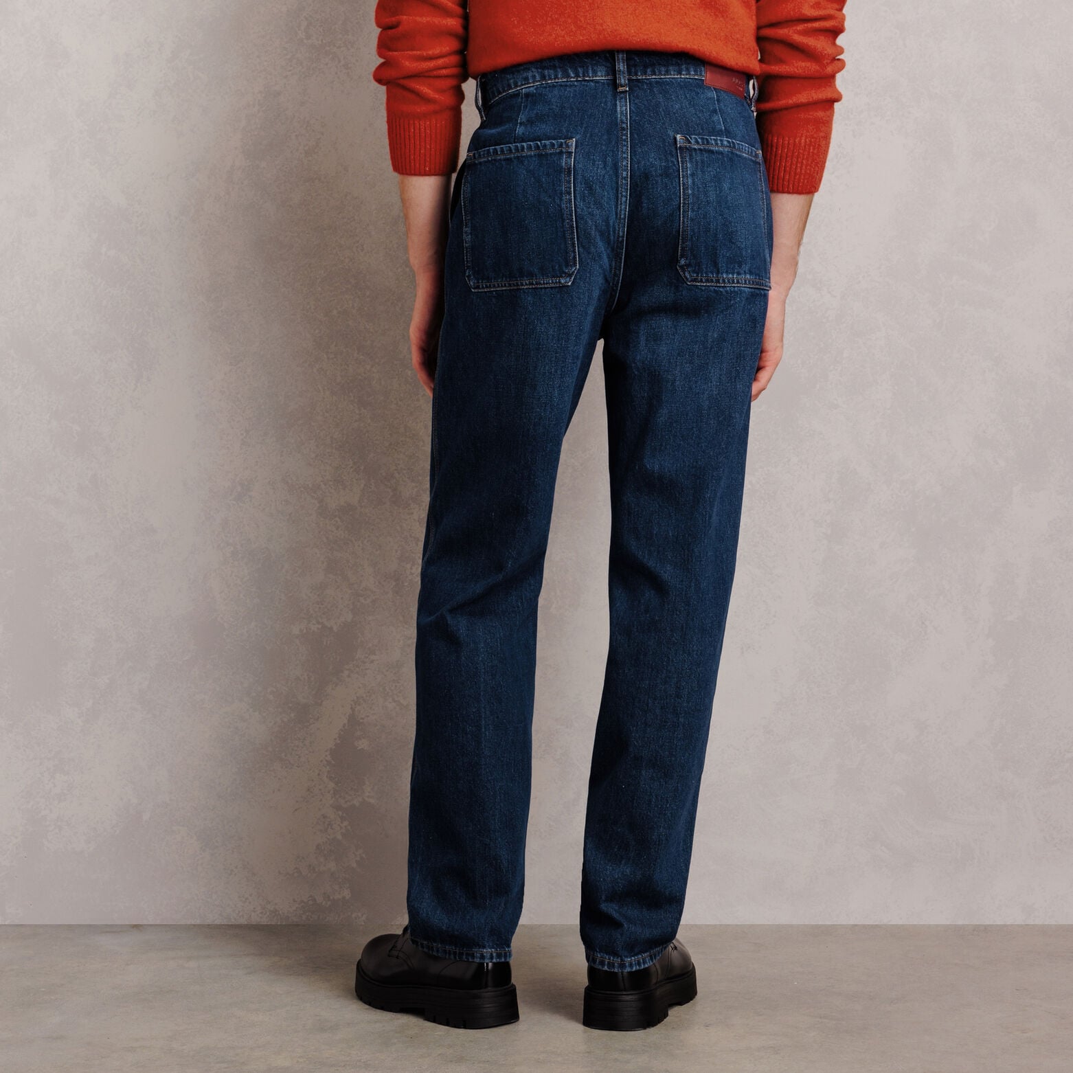 Baggy jeans RE-JEAN gewassen 100% katoen