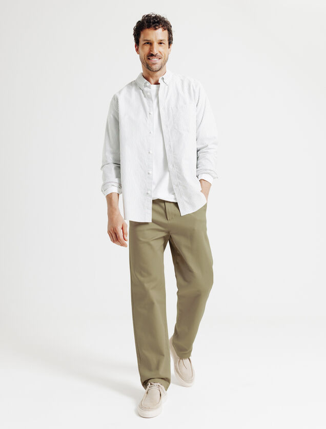 Pantalon chino loose