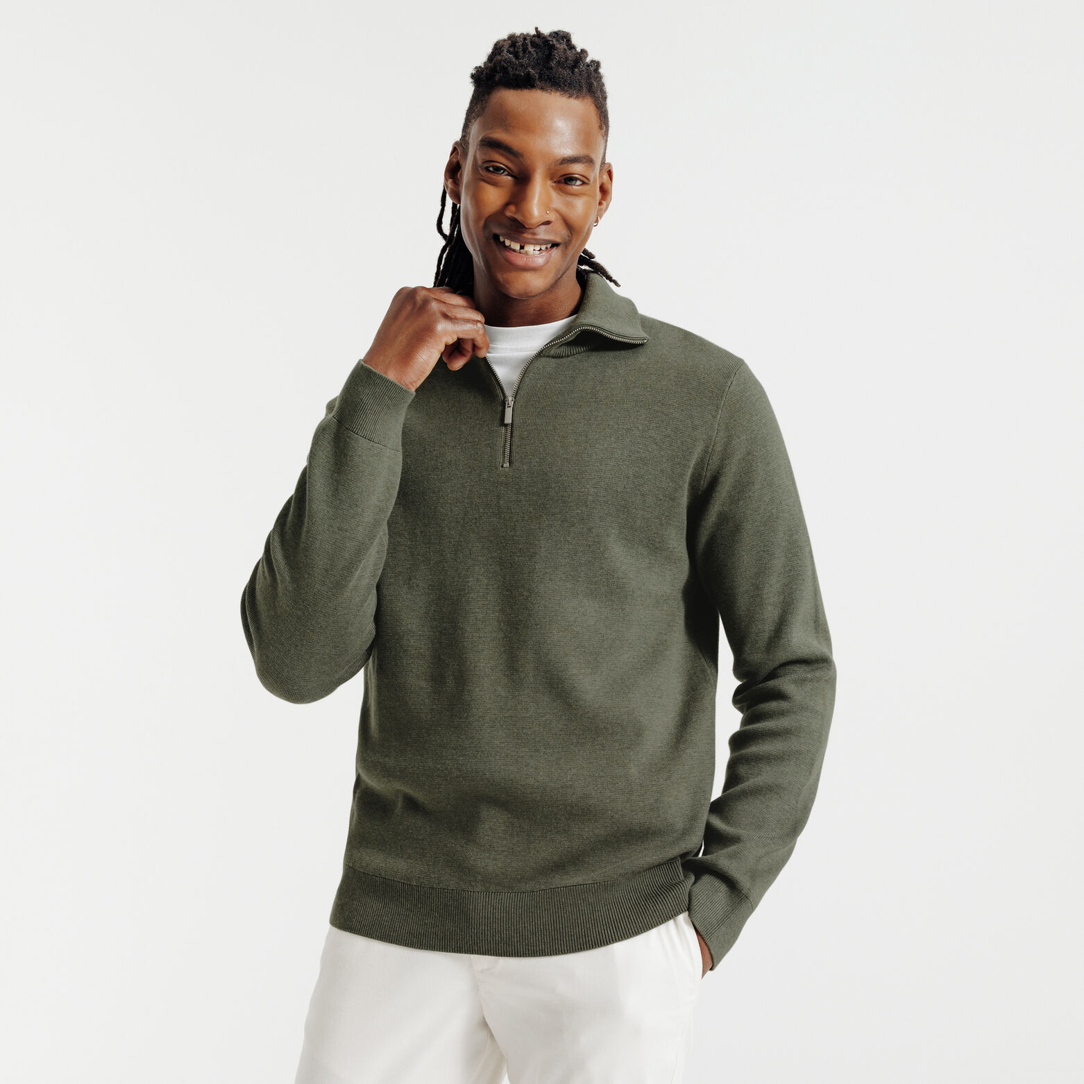 "Le Parfait by JULES" trui met truckerskraag