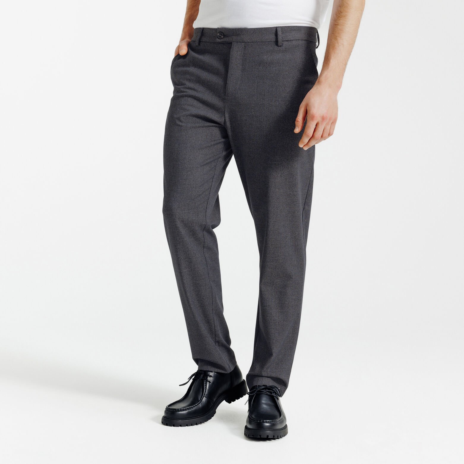Pantalon chino tapered fantaisie