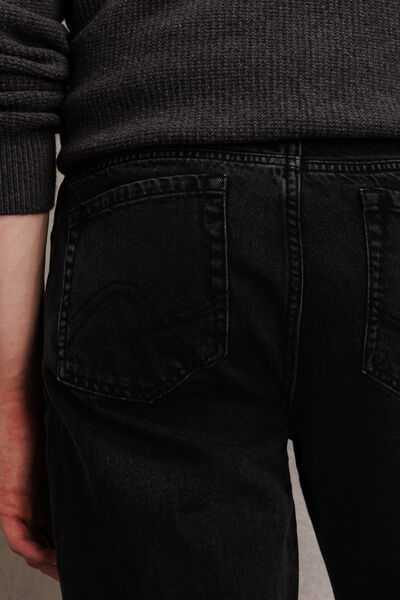Jean straight 4 longueurs 100% coton