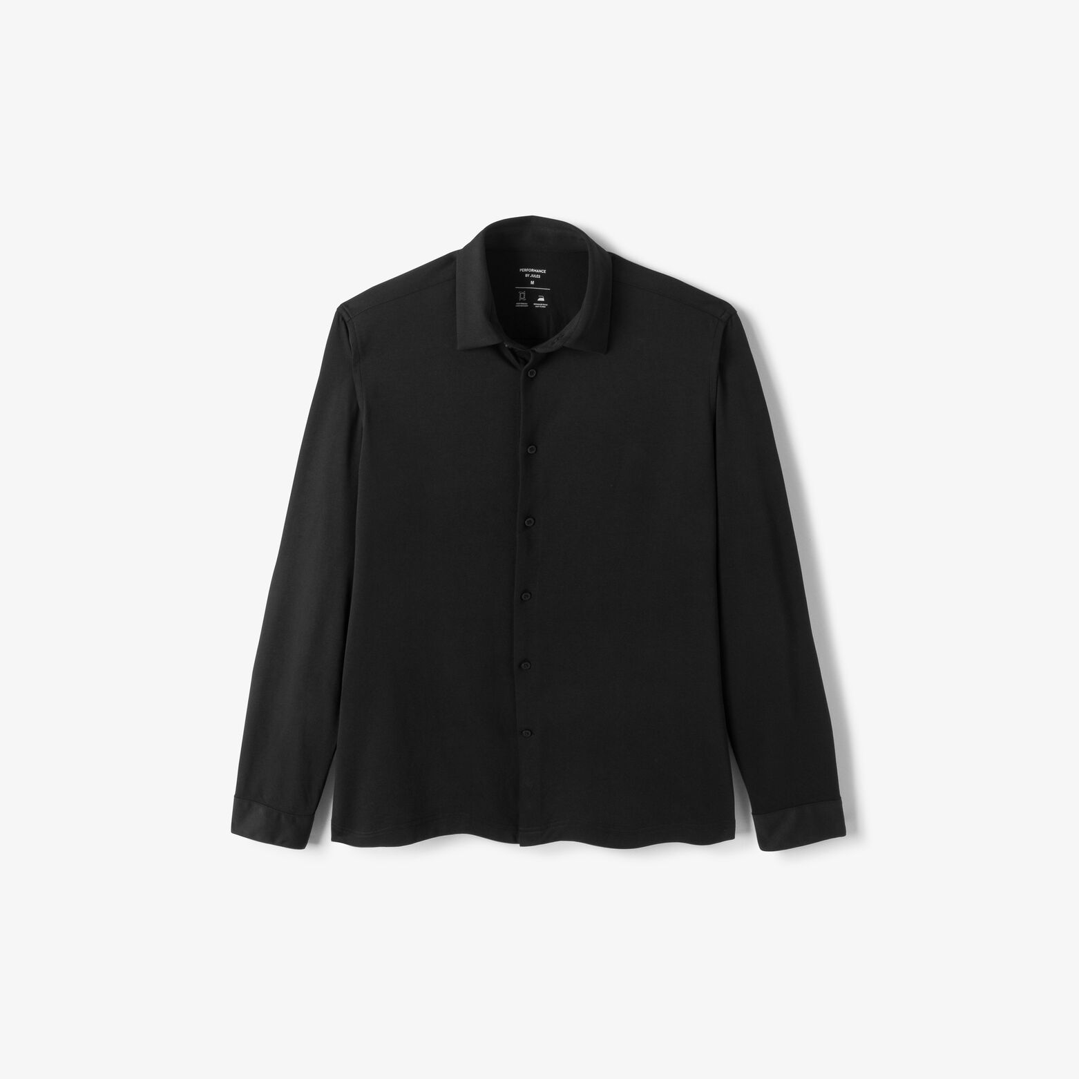 Chemise en maille coton slim