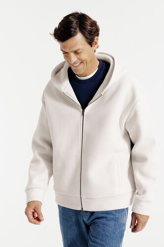 Sweat à capuche double zip