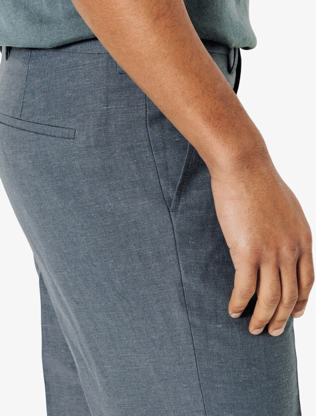 Pantalon de costume contenant du lin