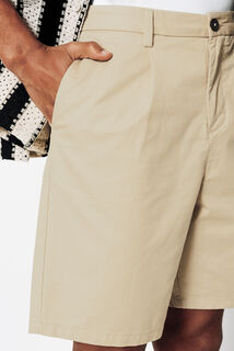 Bermuda en coton lin