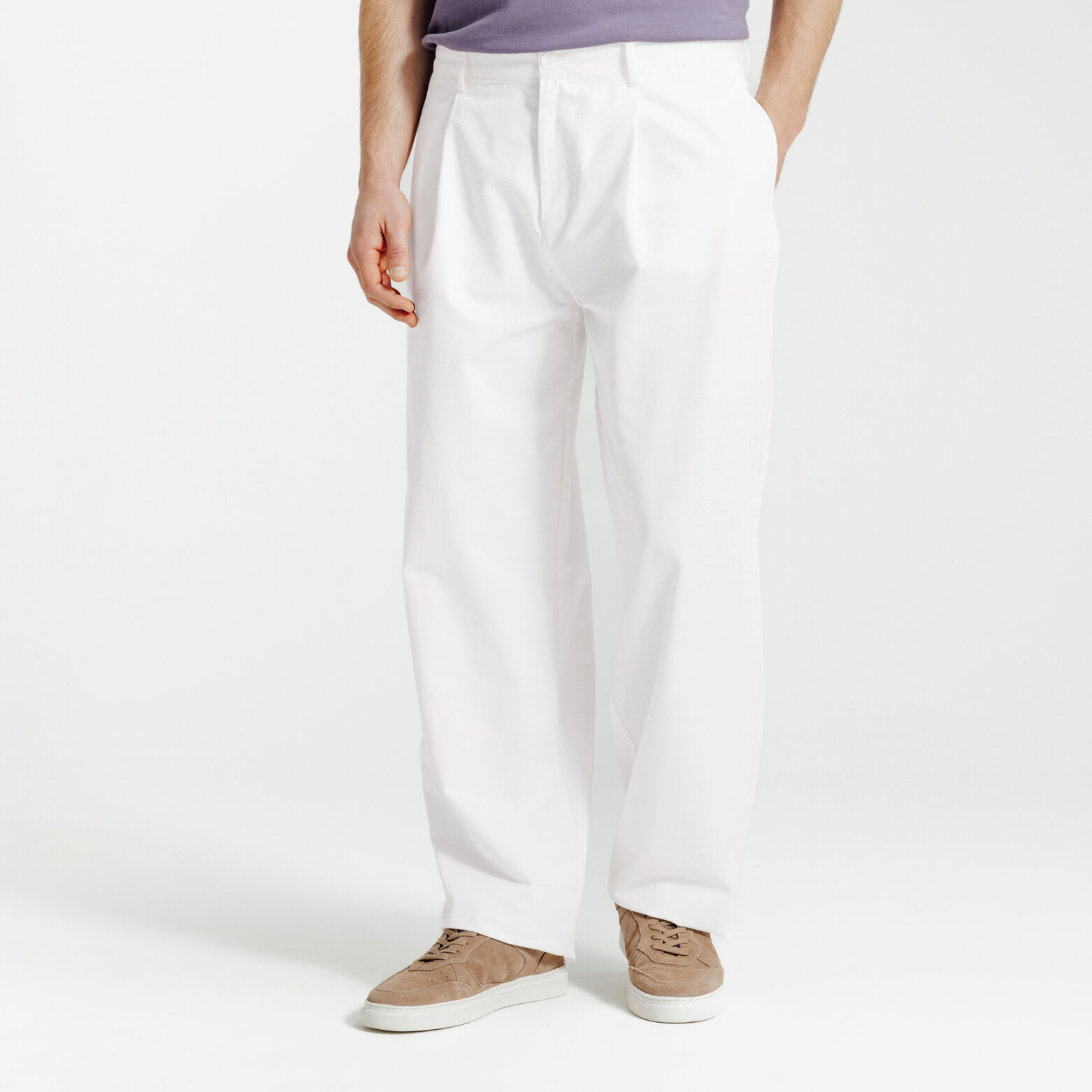 Geplooide skate broek