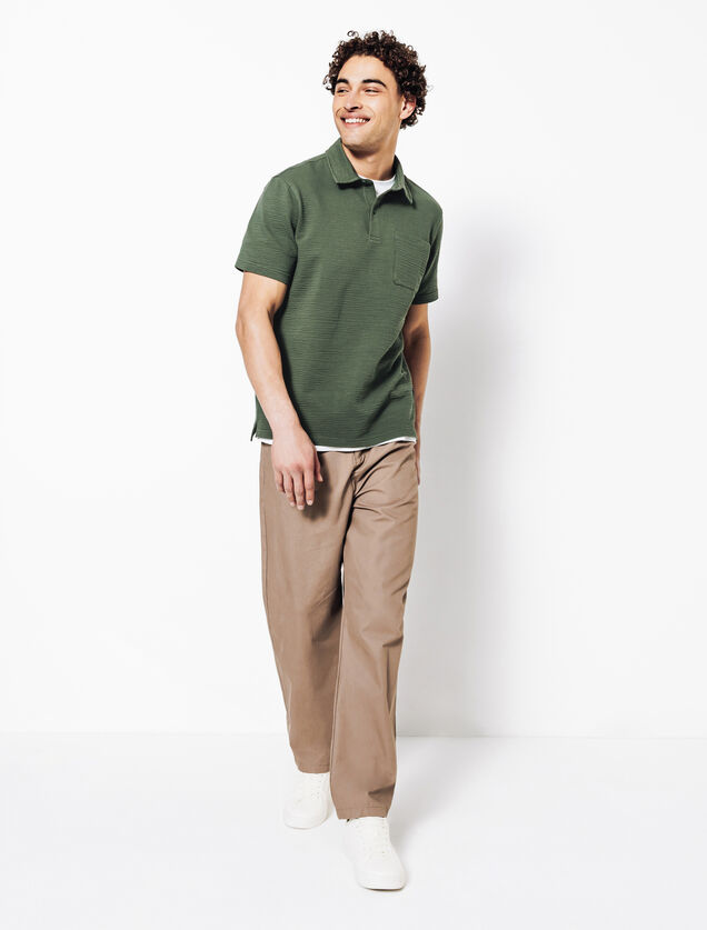 Polo korte mouwen, borstzak