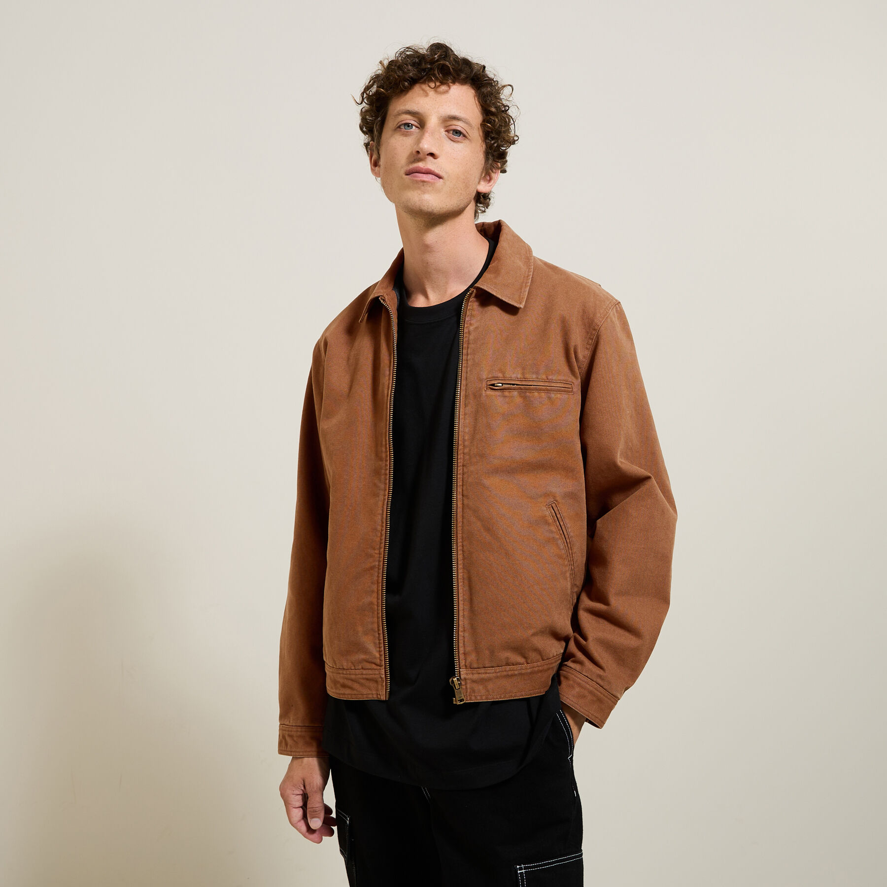 Blouson Marron homme Jules