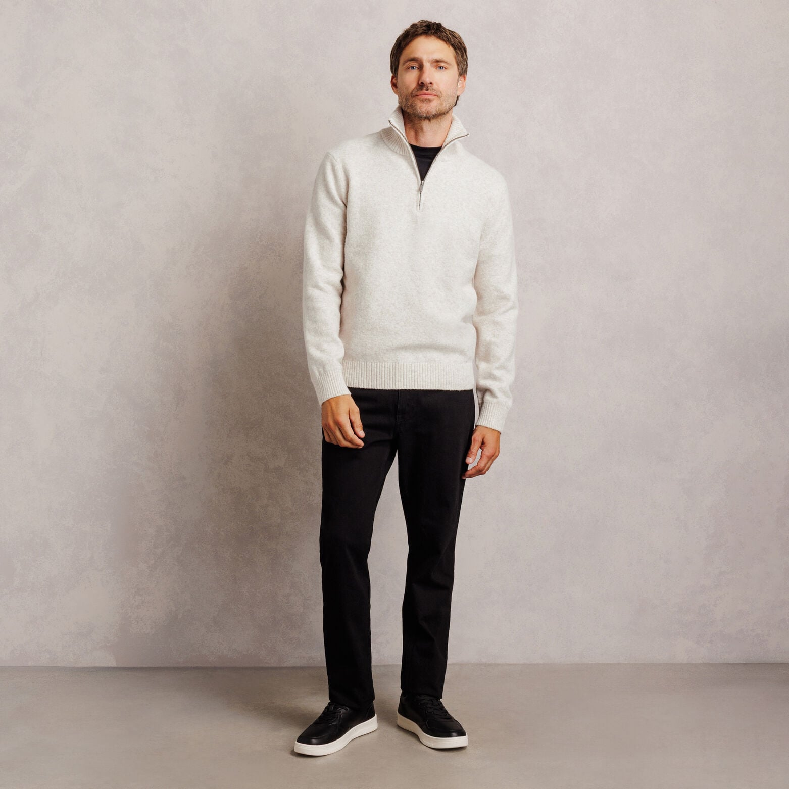 Pull col camionneur mousseux