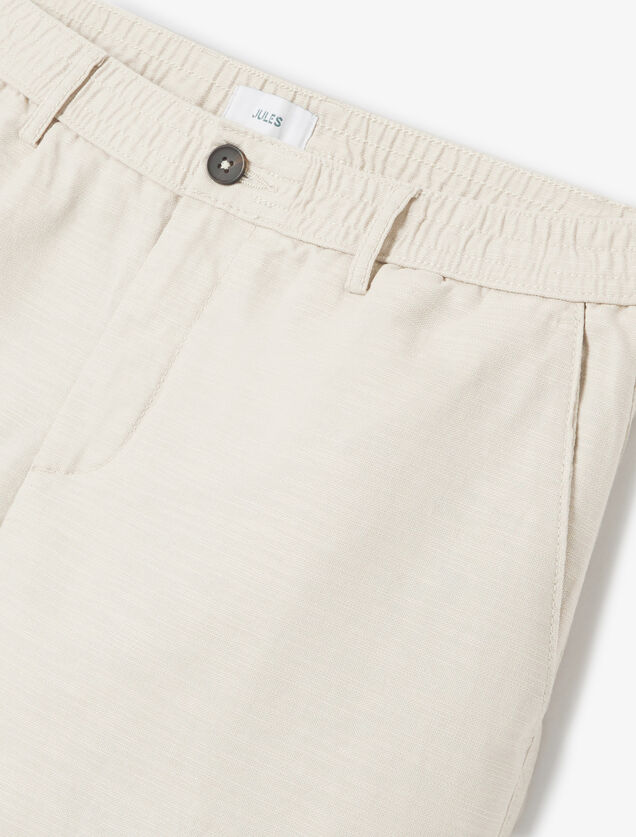 Bermuda en coton lin