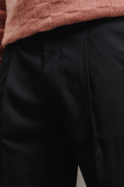 Pantalon confort tissage twill
