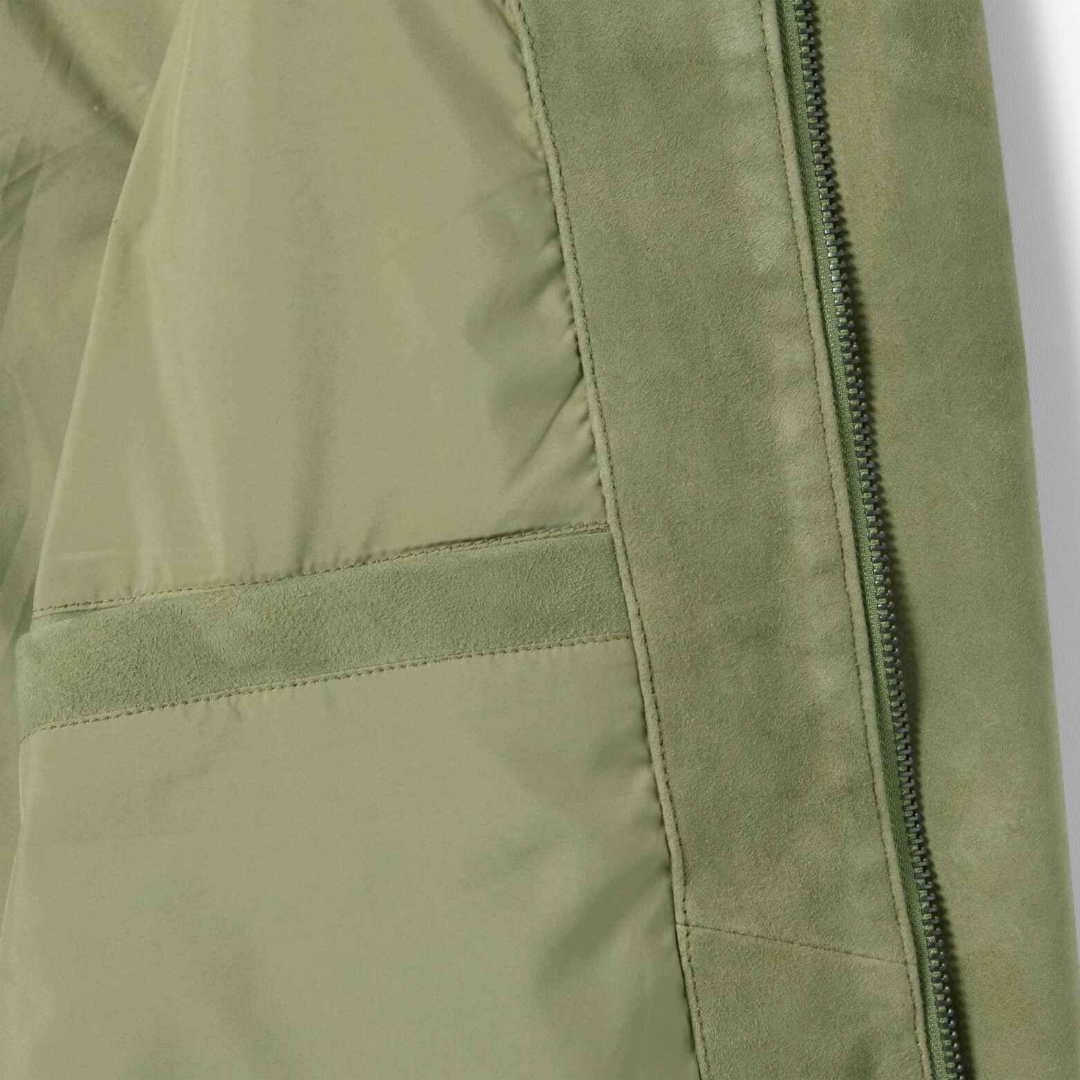 Blouson 100% cuir col chemise