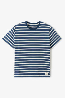 Dik marine t-shirt