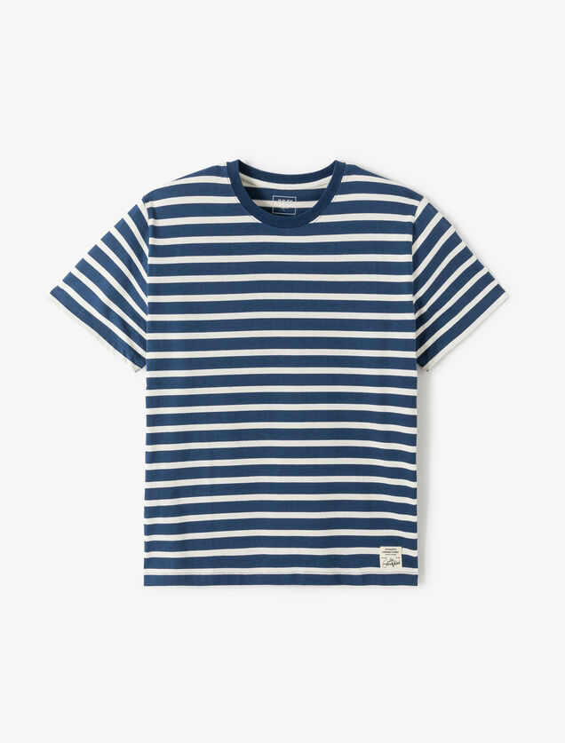 Dik marine t-shirt