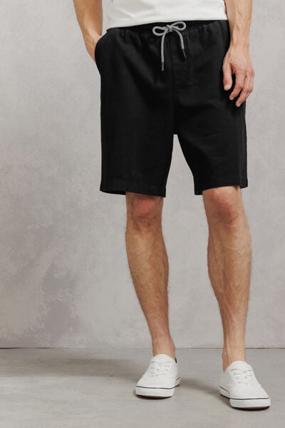 Bermuda taille &eacute;lastiqu&eacute;e