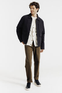 Blouson col chemise rembourr&eacute;