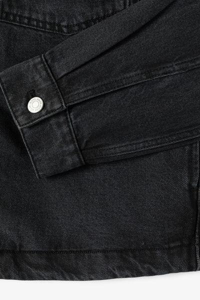 Jeansjas met rits Stranger Things Officiële licen