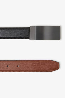 Ceinture r&eacute;versible &agrave; plaque