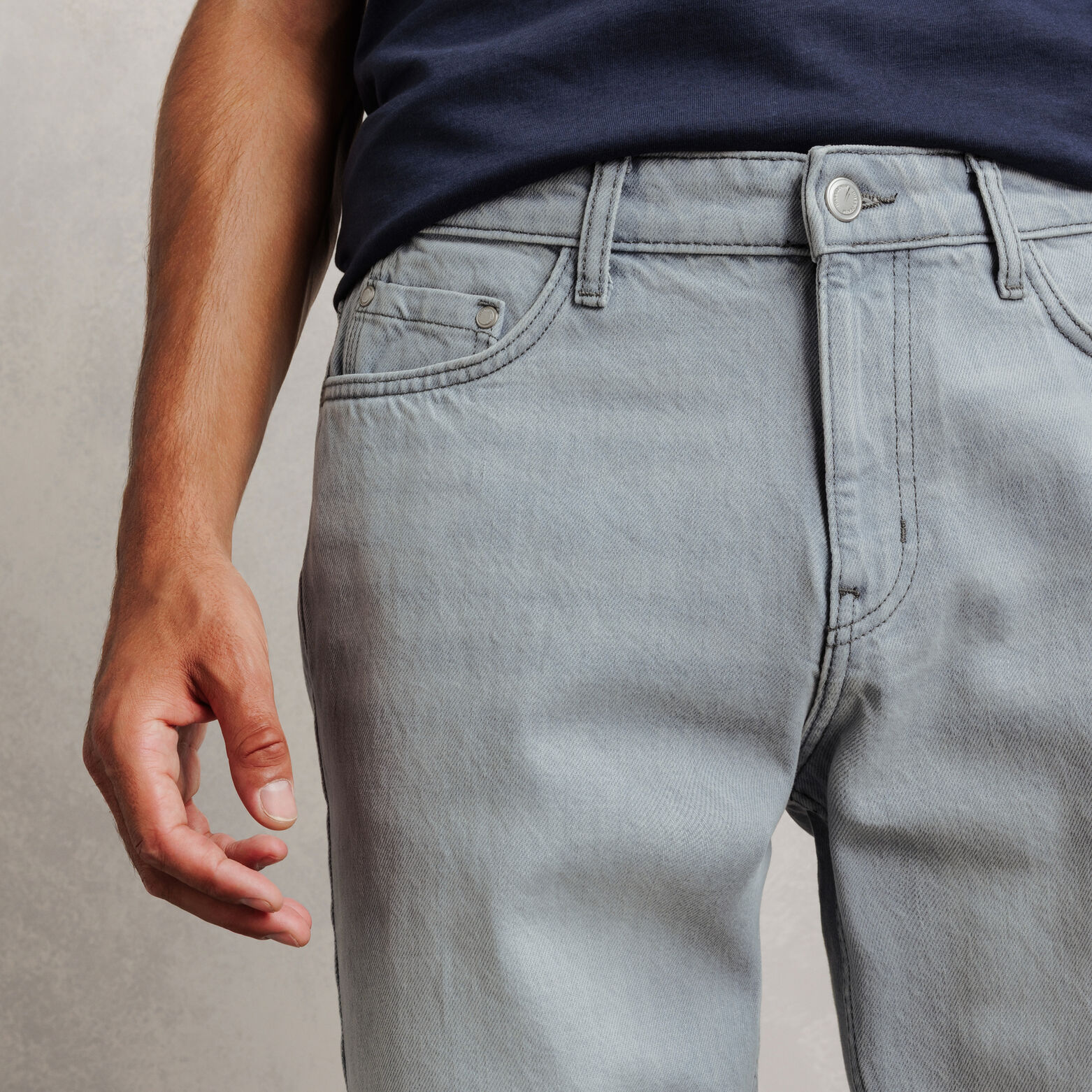 Jean straight 100% coton