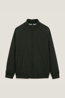 Blouson zipp&eacute; col montant