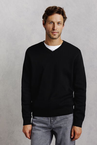 Pull col v " le parfait by JULES"