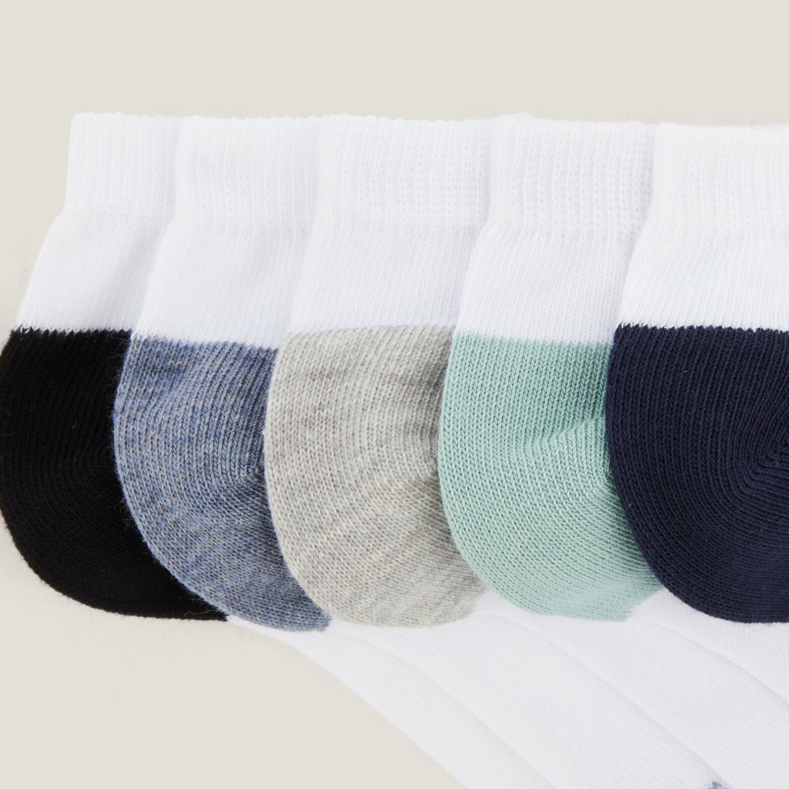 Set van 5 paar kleurrijke sokken