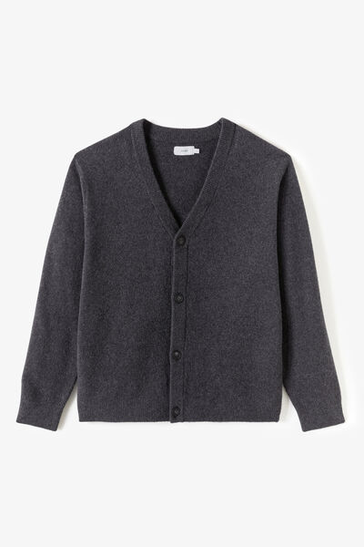Gilet cardigan mousseux