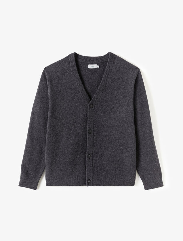 Gilet cardigan mousseux