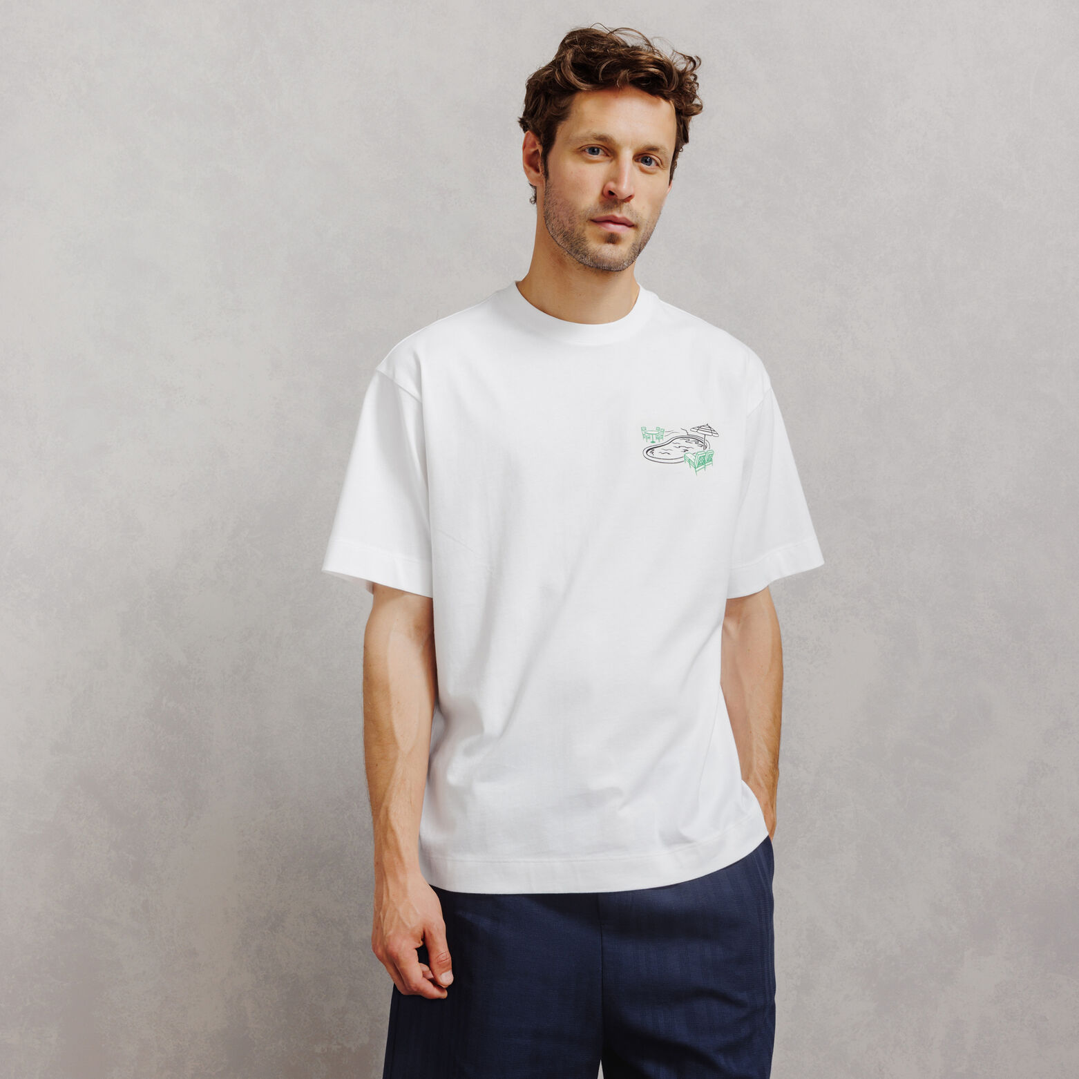 Tee shirt imprim&eacute; devant et dos