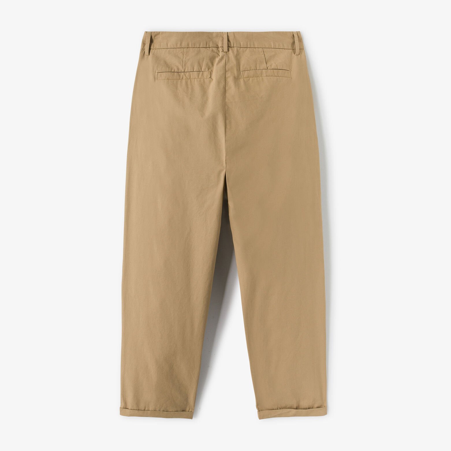 Skate fit broek dubbele plooi met omslag