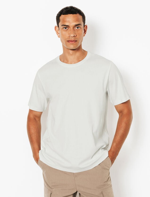 Interlock t-shirt ronde hals