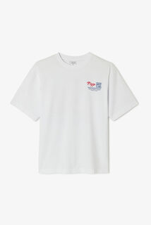 Tee shirt imprim&eacute; col rond