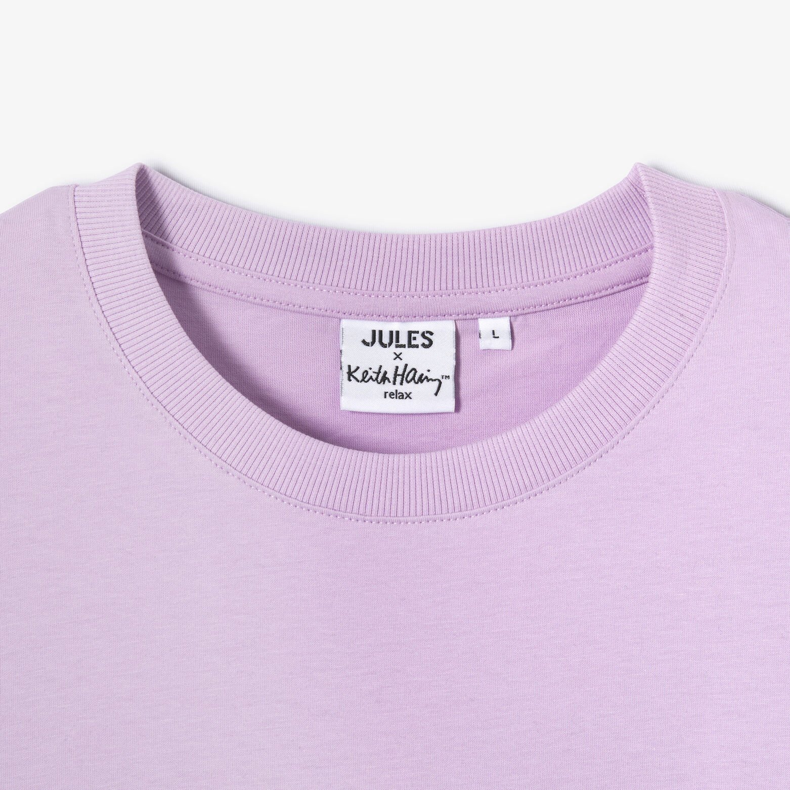 Tee shirt imprim&eacute; devant dos licence Keith Haring