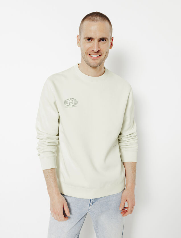 Sweat col rond imprim&eacute;