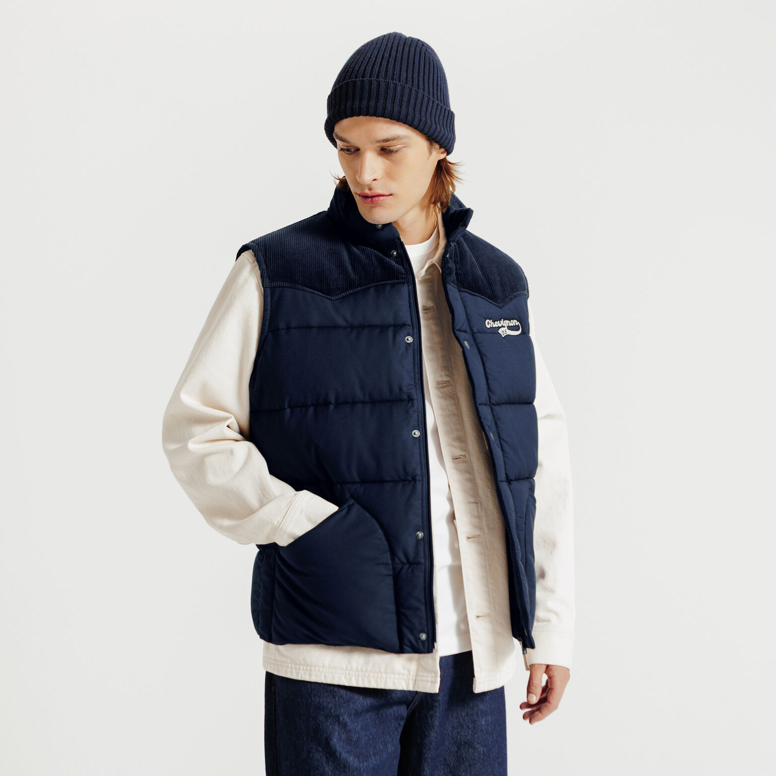 Chevignon x Jules bodywarmer