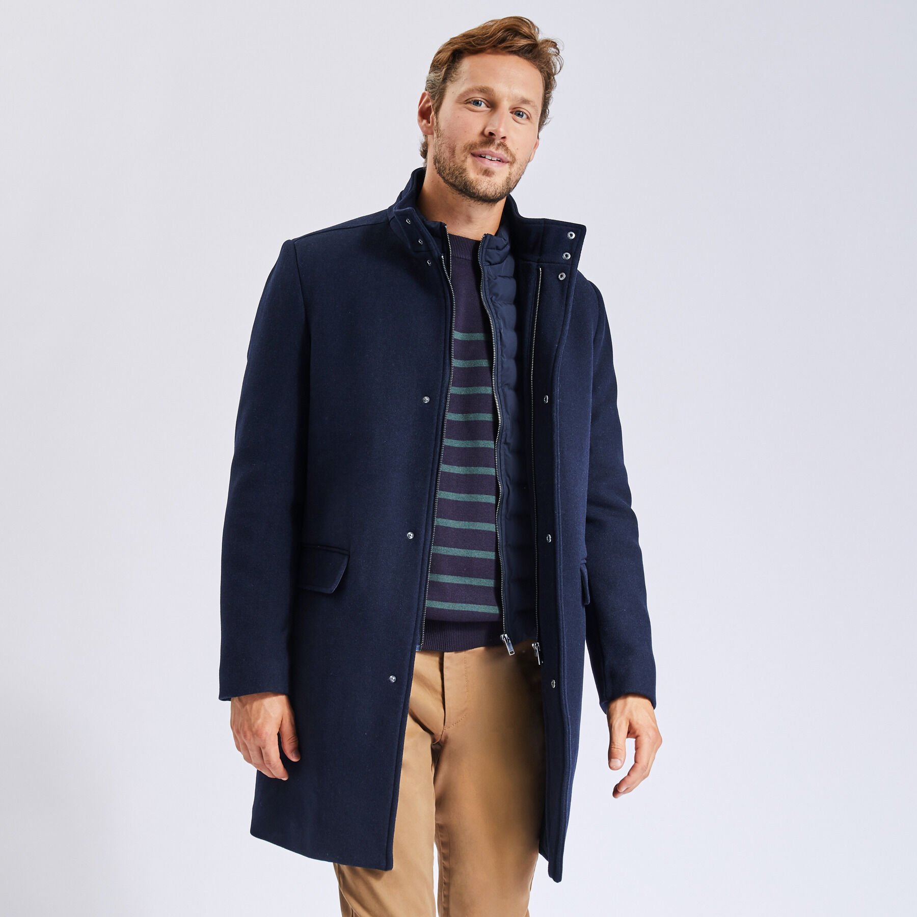 Col Montant Blouson Brice Jules Jules Vetements Homme Belgique 2025