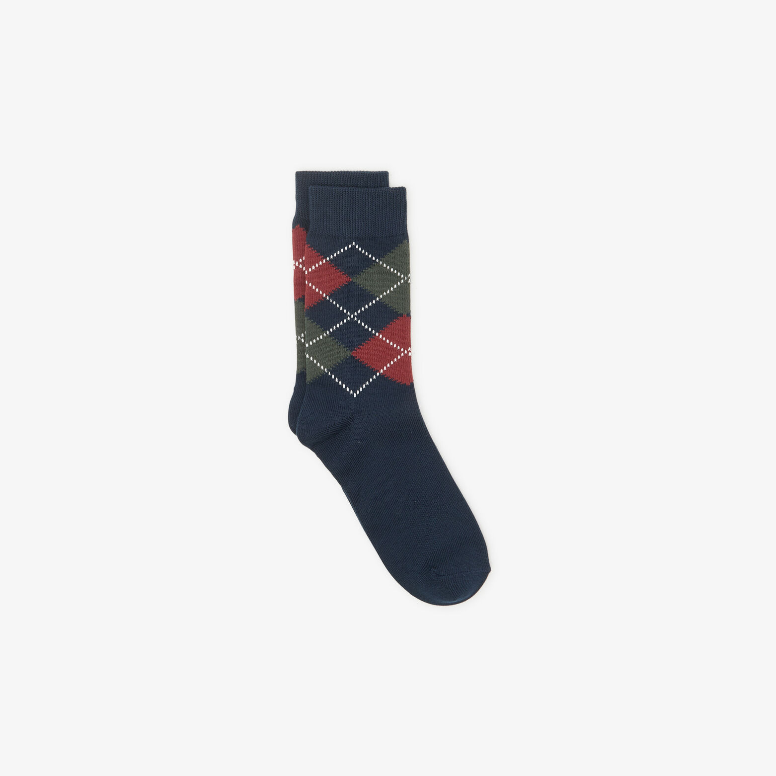 Chaussettes motif &eacute;cossais