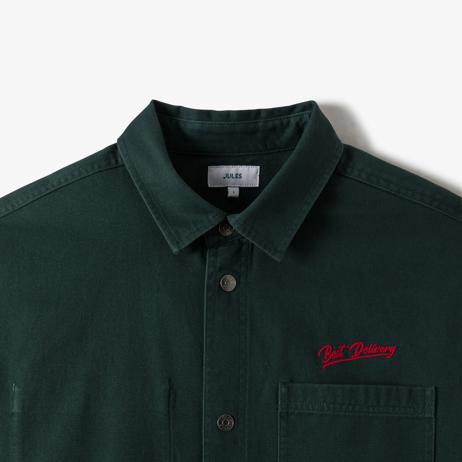 Surchemise en coton imprim&eacute;e