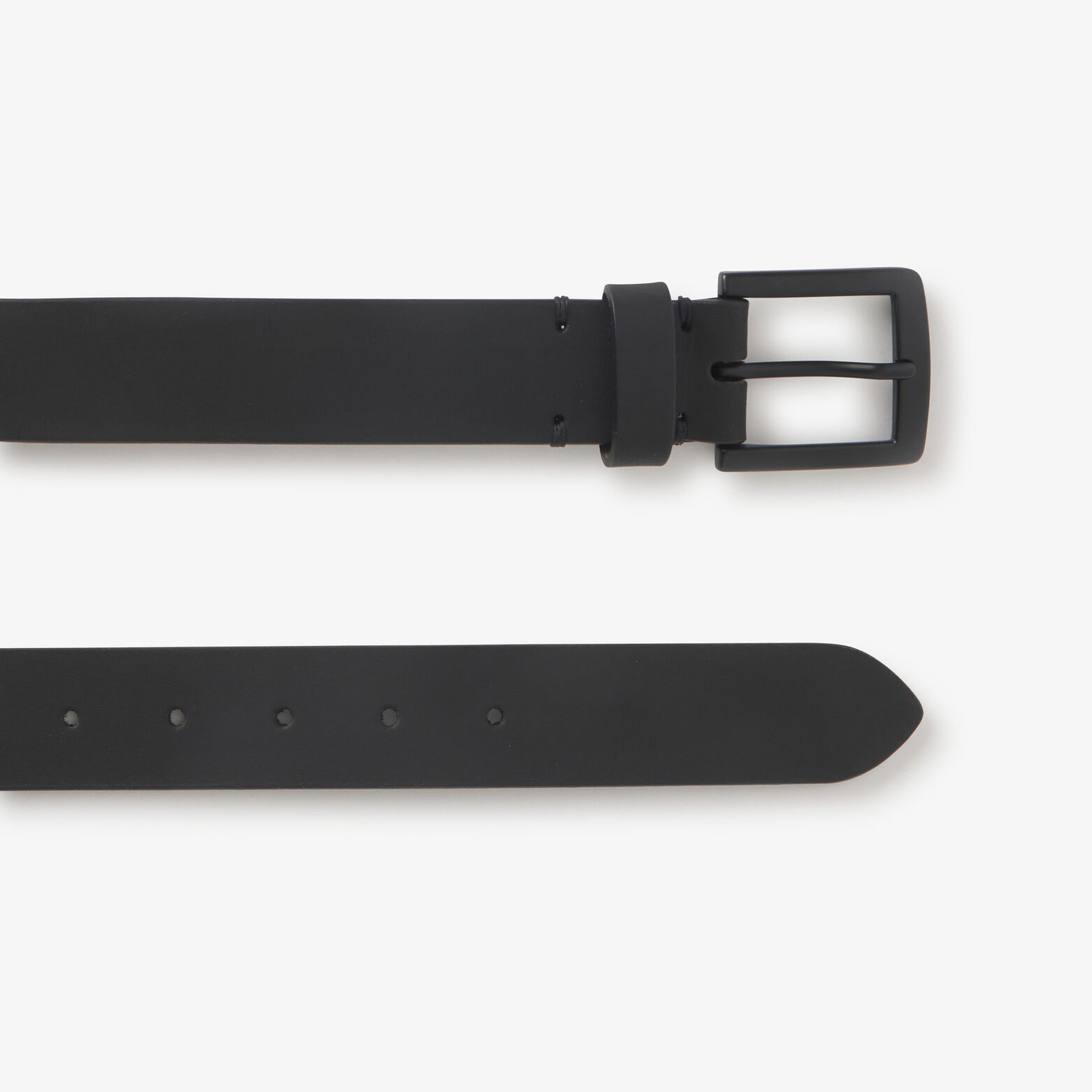 Ceinture en cuir &agrave; boucle