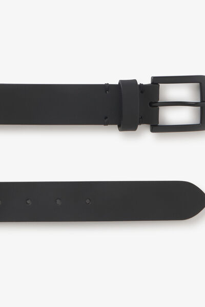 Ceinture en cuir &agrave; boucle