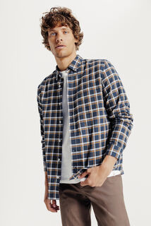 Chemise flanelle &agrave; carreaux