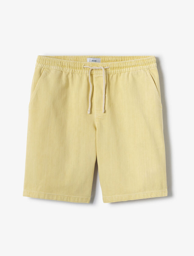 Bermuda taille &eacute;lastiqu&eacute;e