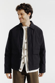 Blouson col chemise rembourr&eacute;