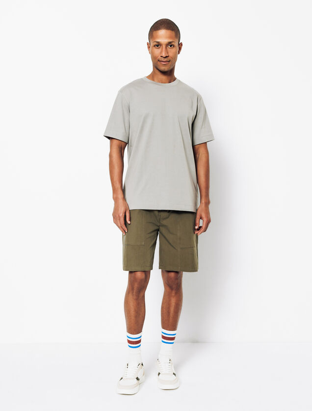 Bermuda matière technique