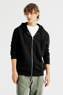 Sweat &agrave; capuche zipp&eacute;