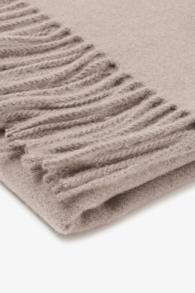 Echarpe unie touché doux