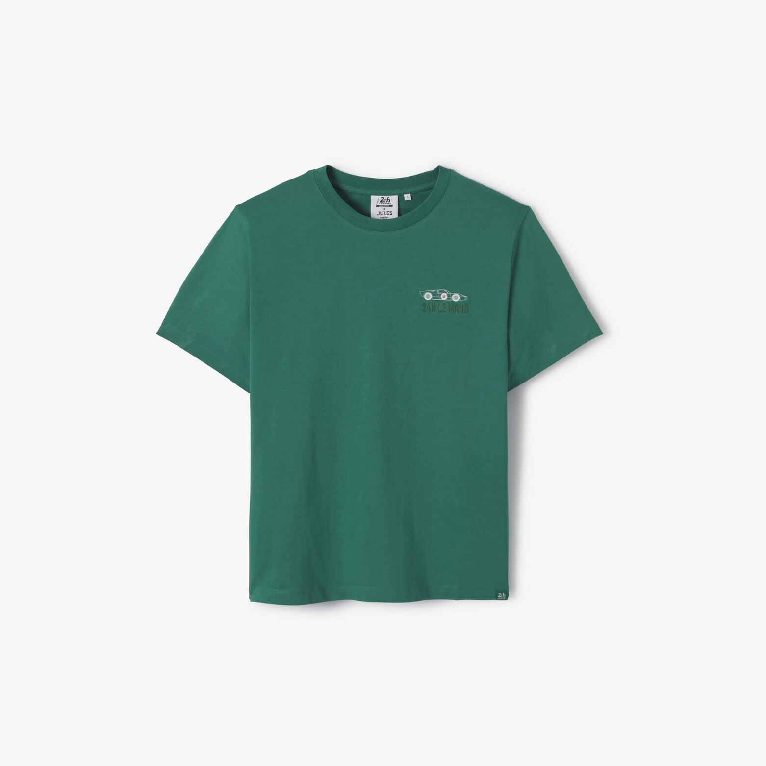 Tee shirt imprim&eacute; et brod&eacute; licence 24H le Mans