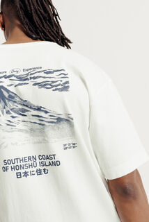 Tee shirt imprim&eacute; devant et dos